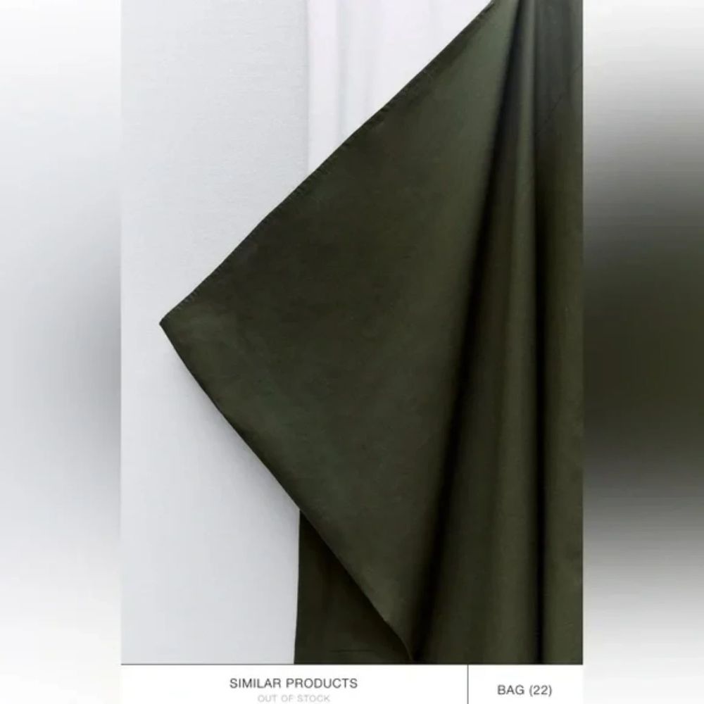 Zara COMBINATION POPLIN DRESS - Picture 6 of 7
